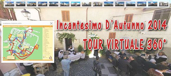 Tour Virtuale - Incantesimo d'Autunno 2014 - Castellafiume (AQ)