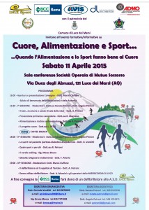 Quando l?Alimentazione e lo Sport fanno bene al Cuore Quando l?Alimentazione e lo Sport fanno bene al Cuore