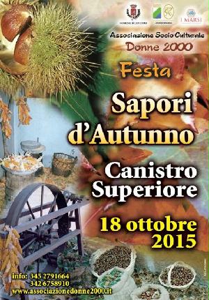 Festa Sapori d'Autunno Canistro Superiore