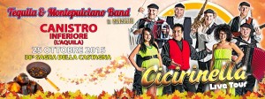 TEQUILA & MONTEPULCIANO BAND Live Tour