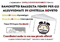 RACCOLTA FONDI PER ALLUVIONATI CIVITELLA ROVETO RACCOLTA FONDI PER ALLUVIONATI CIVITELLA ROVETO