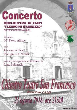 Concerto dell'Orchestra di Fiati I Leoncini d'Abruzzo