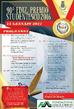40 Edizione Premio Studentesco