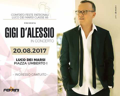 Gigi D'Alessio in Concerto
