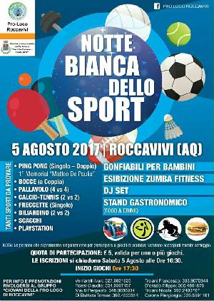 Notte Bianca dello Sport