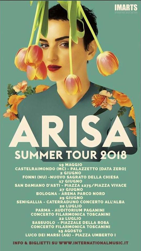 Arisa in concerto a Luco Dei Marsi