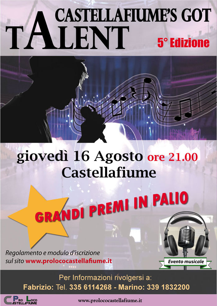 Castellafiume's got talent  5 edizione