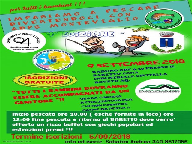 4 ' Edizione ..Impariamo a pescare.. 4 ' Edizione ..Impariamo a pescare..