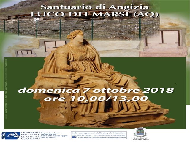 Visita guidata al Santurio Angizia di Luco Dei Marsi 