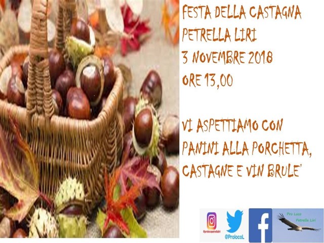 Festa della Castagna a Petrella Liri di Cappadocia