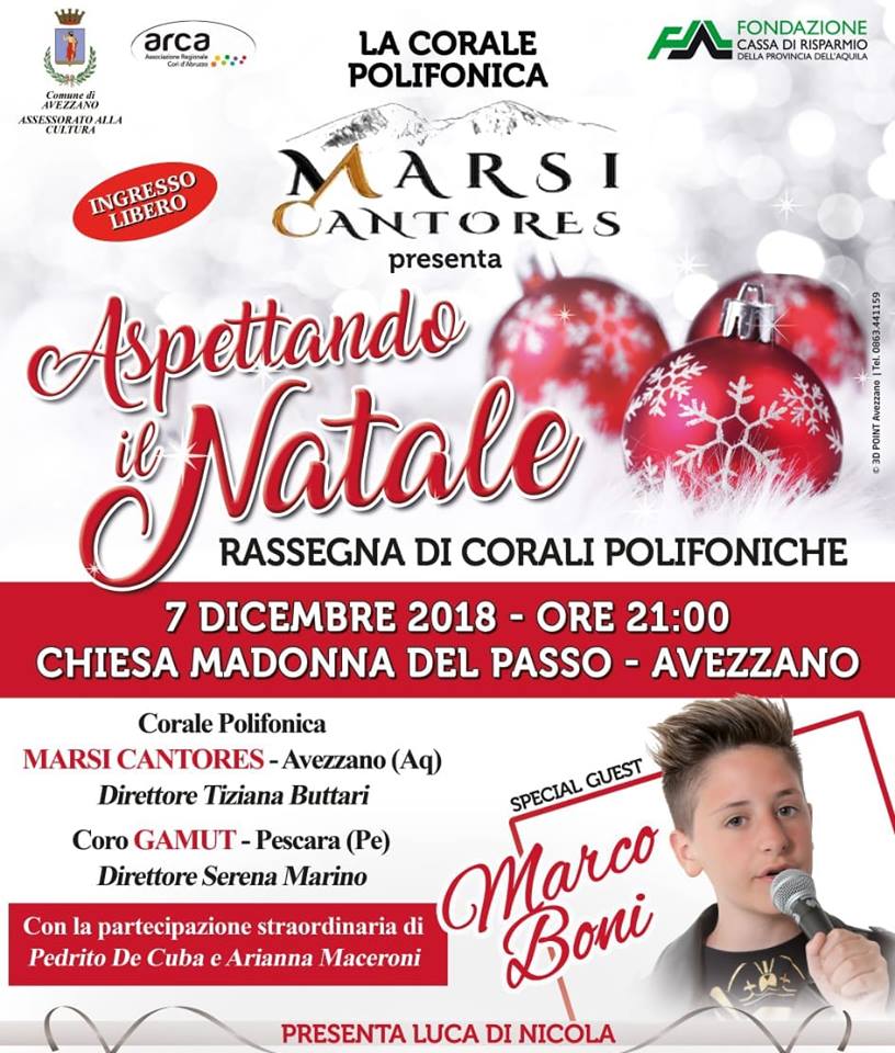 Aspettando il Natale, rassegna di Corali Polifoniche