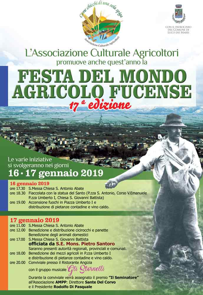 17' Edizione della Festa del mondo agricolo Fucense a Luco Dei Marsi