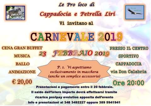 Carnevale 2019 a Petrella Liri