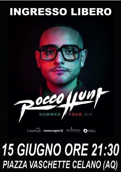 Concerto di Rocco Hunt a Celano