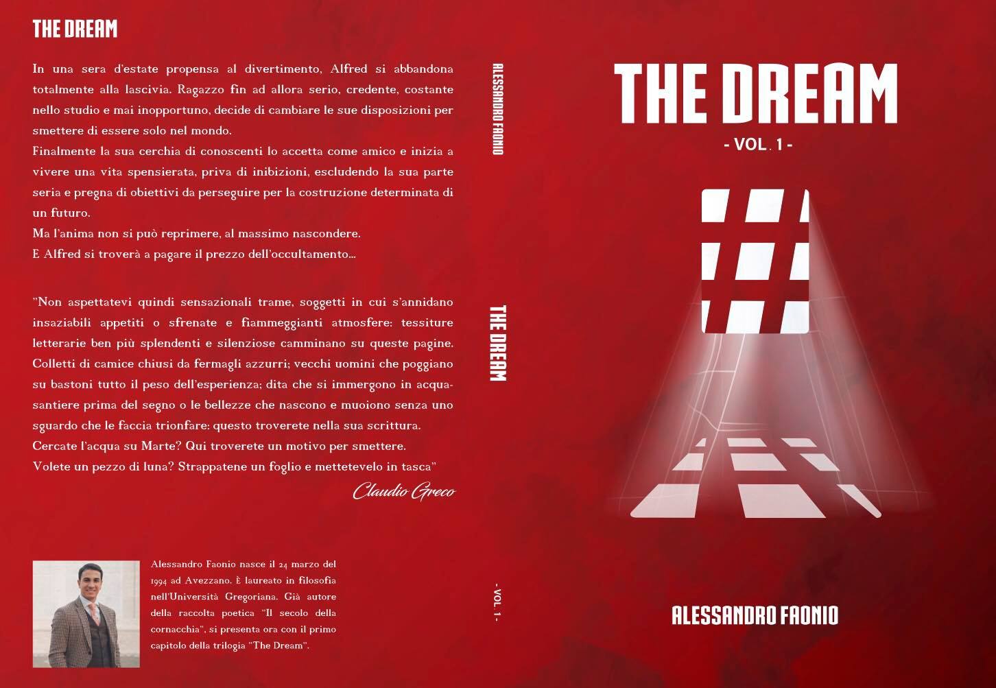 Presentazione del Libro 'The Dream' di Alessandro Faonio a Luco Dei Marsi