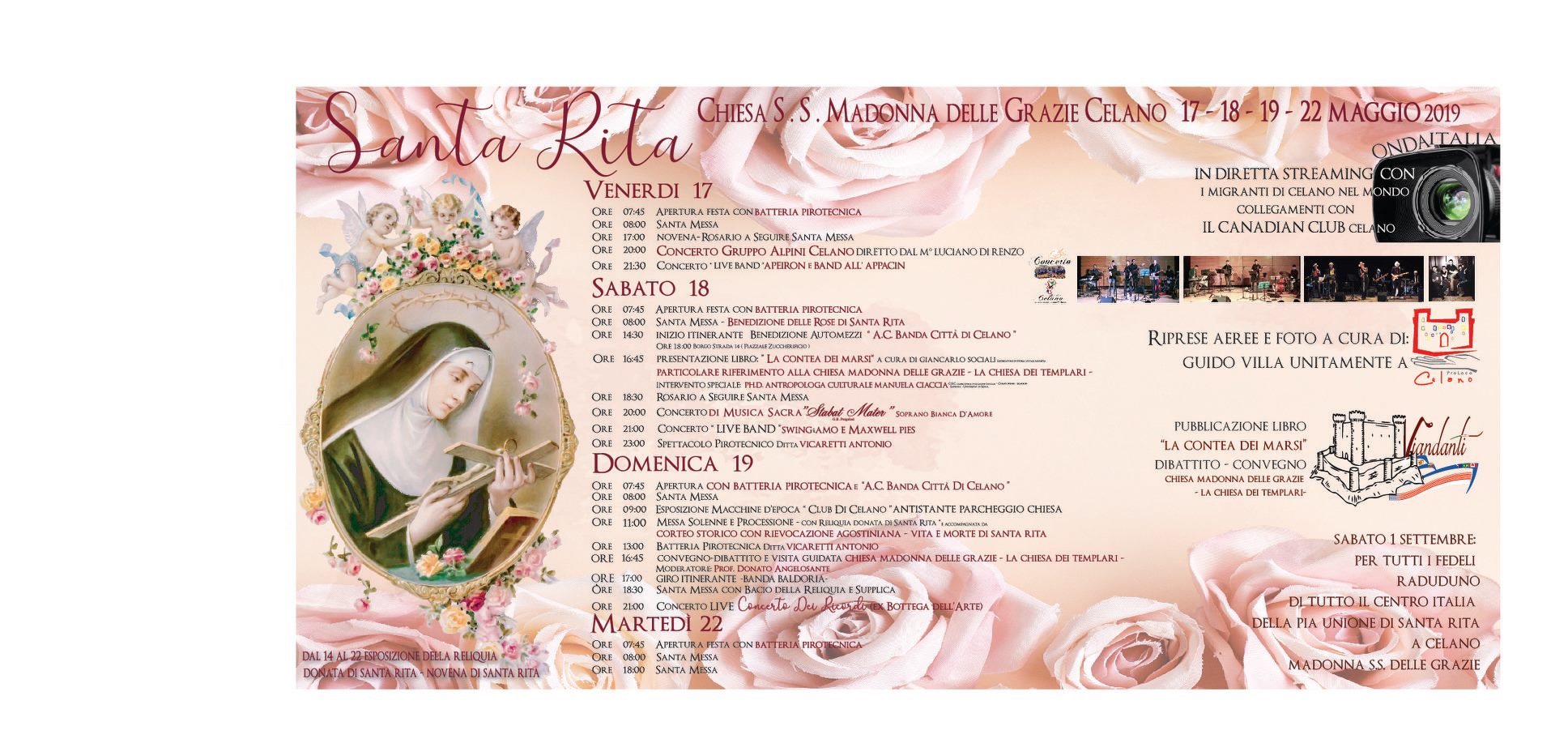 Festa in onore di Santa Rita a Celano
