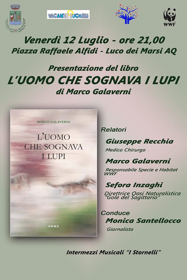 Presentazione del libro 'L'uomo che sognava i lupi' a Luco dei Marsi