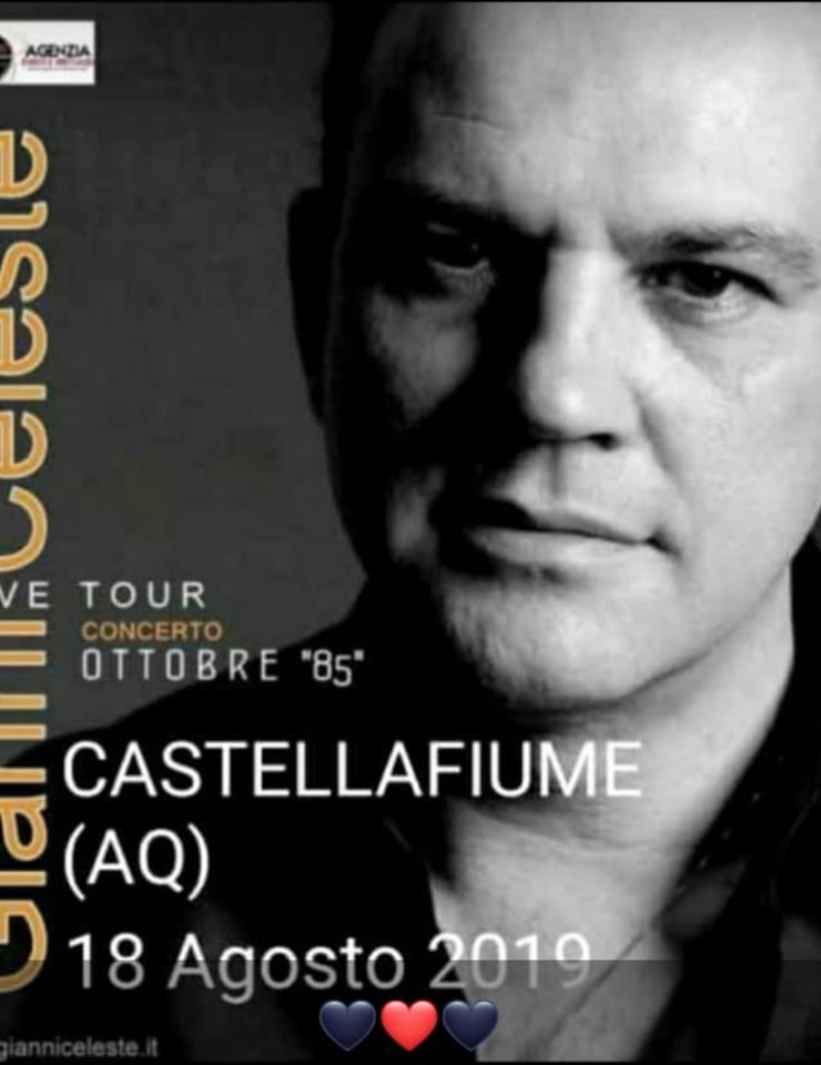 Gianni Celeste in concerto a Castellafiume