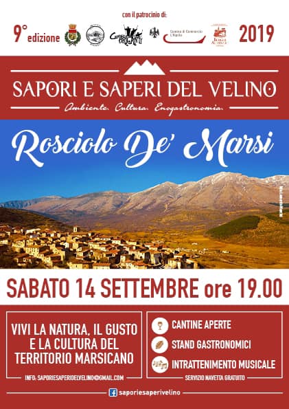 Sapori e Saperi del Velino a Rosciolo Dei Marsi