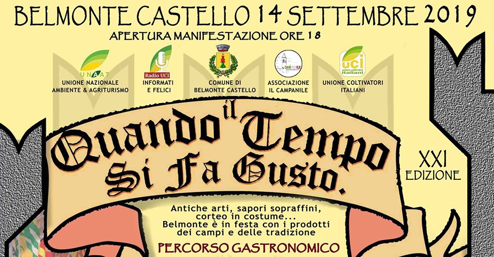 Evento Gastronomico 'Quando il tempo si fa gusto'