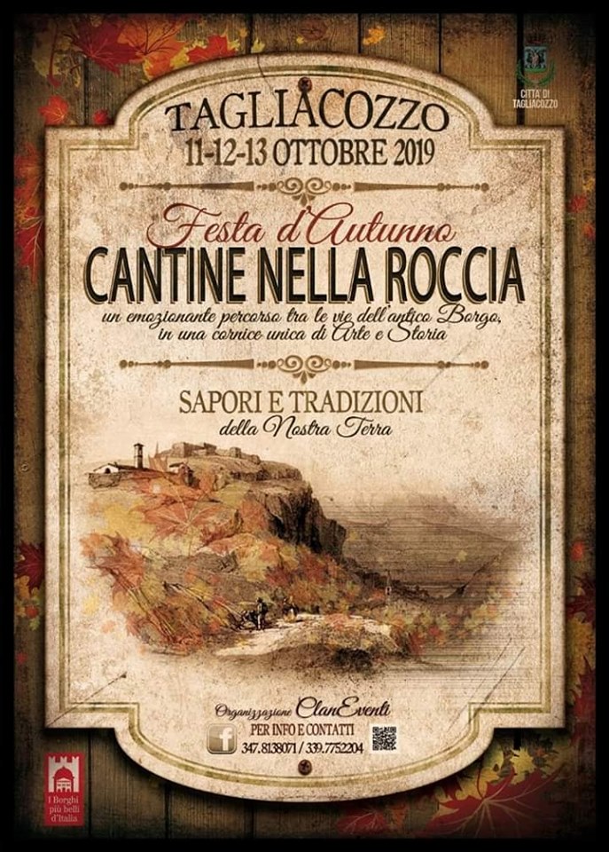 Festa d'autunno, cantine nella roccia