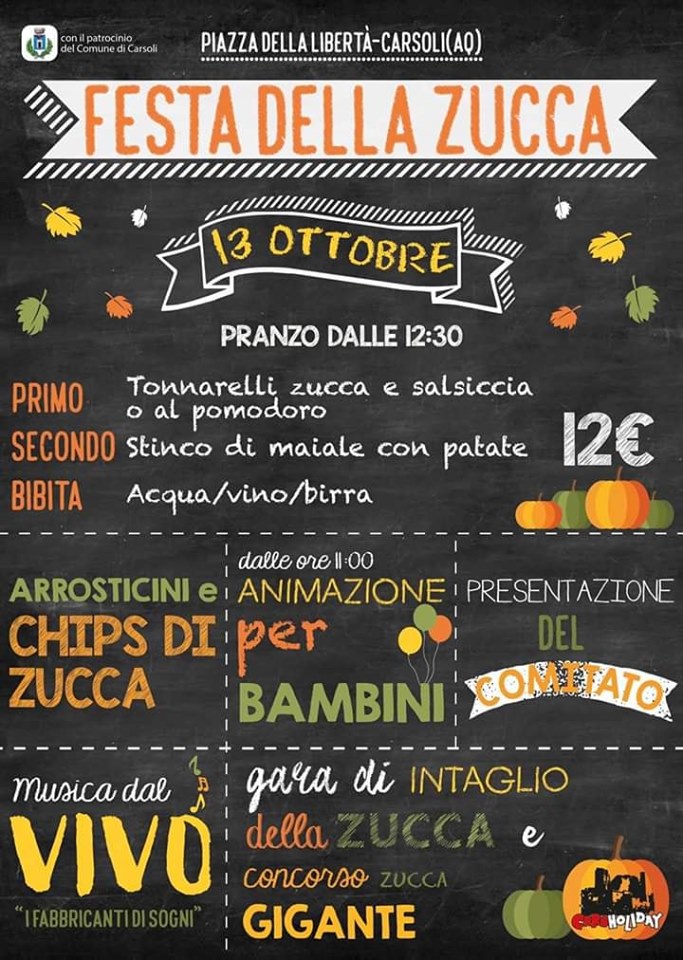 Festa della zucca a Carsoli