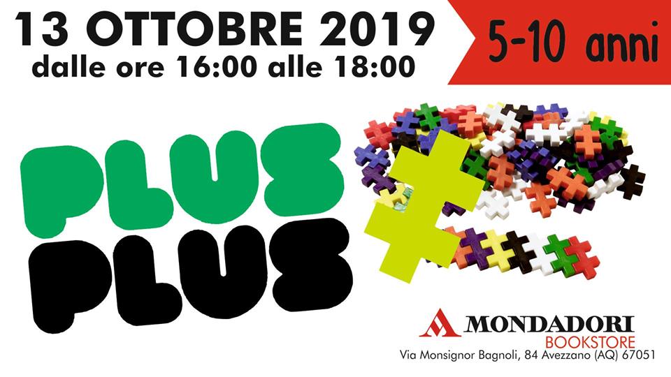 Laboratorio creativo Plus Plus presso Mondadori Store ad Avezzano