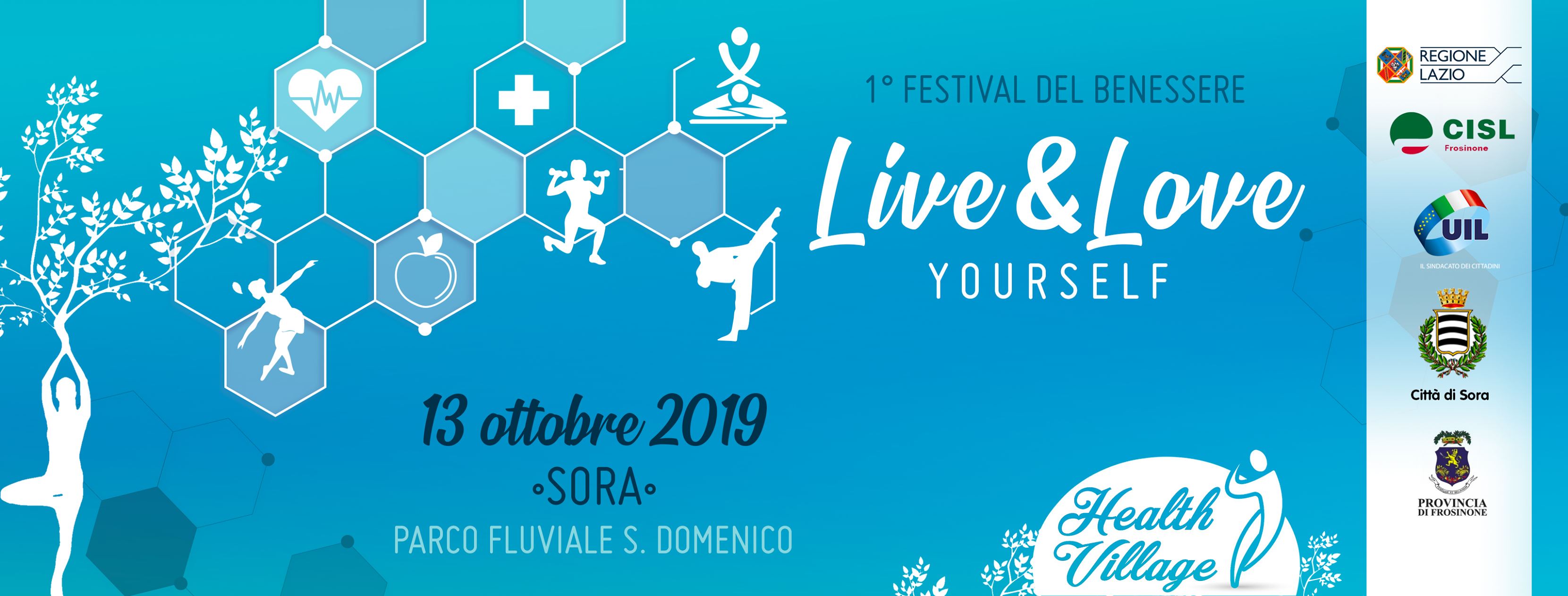 1' festival del benessere Live e Love Yourself a Sora
