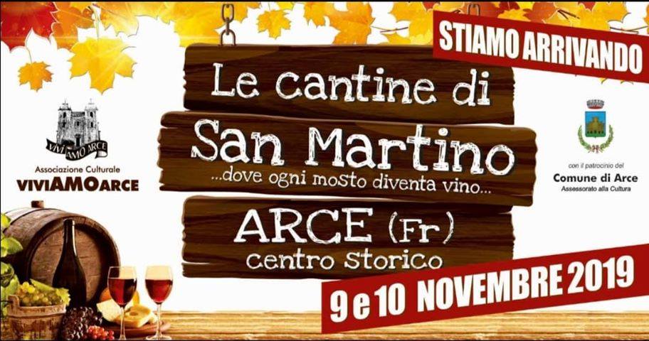 Le cantine di San Martino 2019 ad Arce