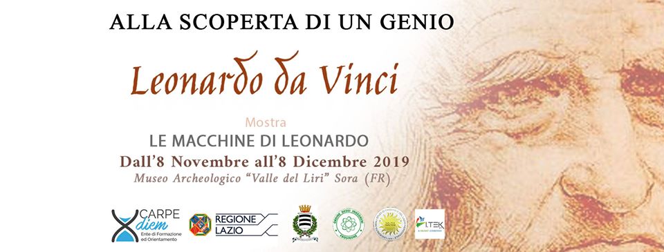 Mostra 'Alla scoperta di un genio, le macchine di Leonardo' a Sora