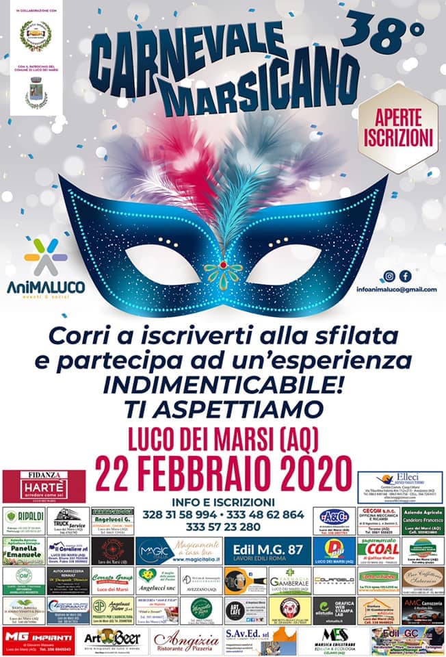 38' edizione del Carnevale Marsicano