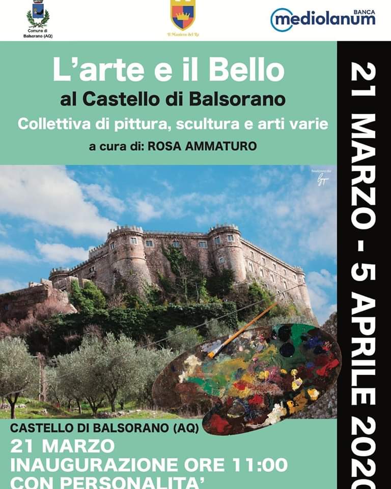 Mostra d'arte collettiva di pittura, scultura e arti varie a Balsorano