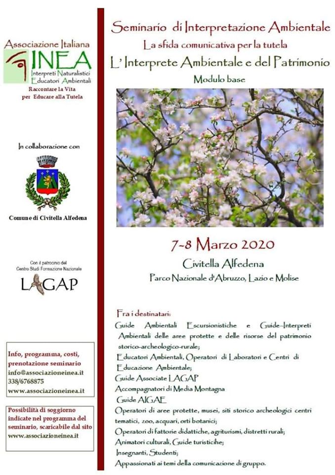 Seminario di interpretazione Ambientale a Civitella Alfedena