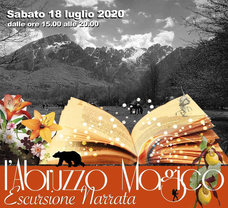 Escursione narrata nel Bosco della Difesa nel Parco Nazionale D'Abruzzo