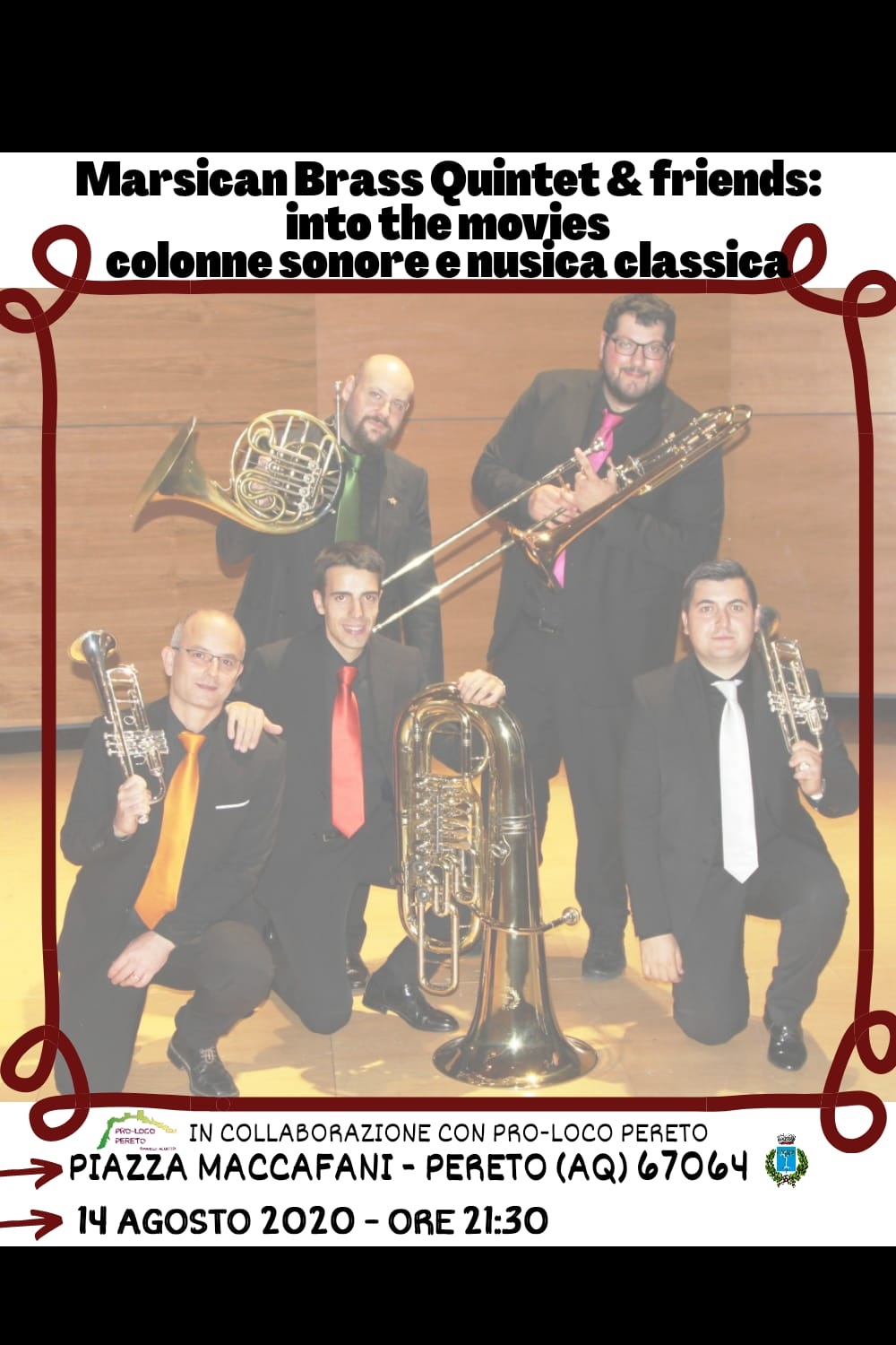 Marsican Brass Quintet & Friends: Into the movies