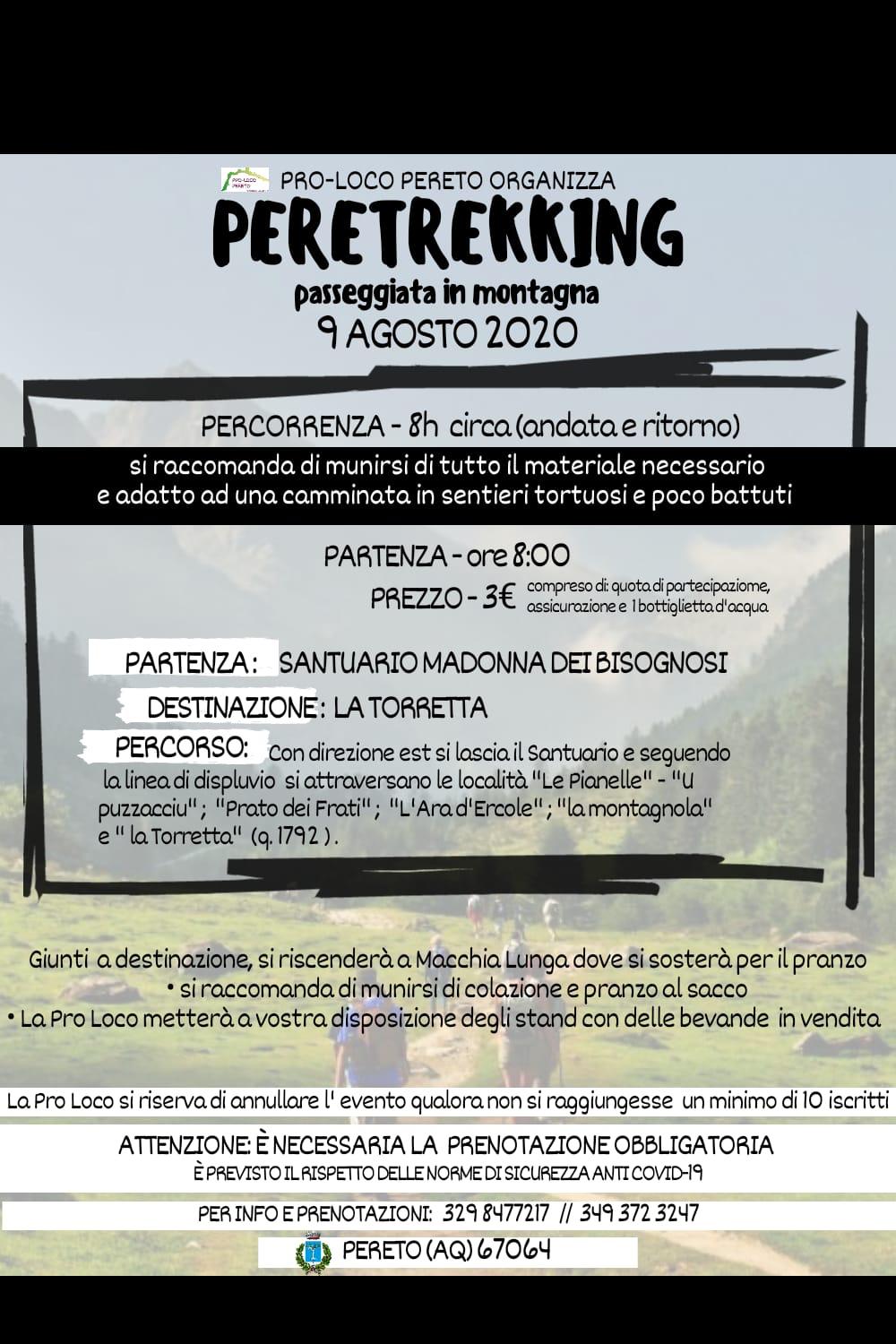 PERETREKKING: Passeggiata in montagna