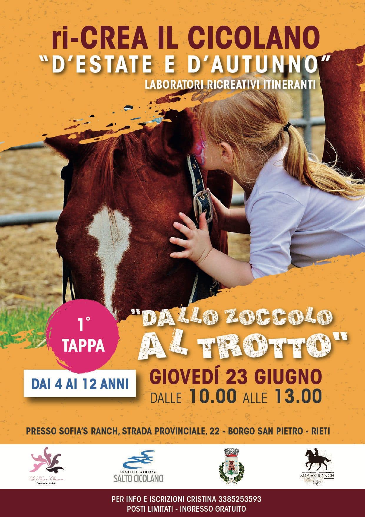 Evento ''Dallo zoccolo al trotto'' a Petrella Salto