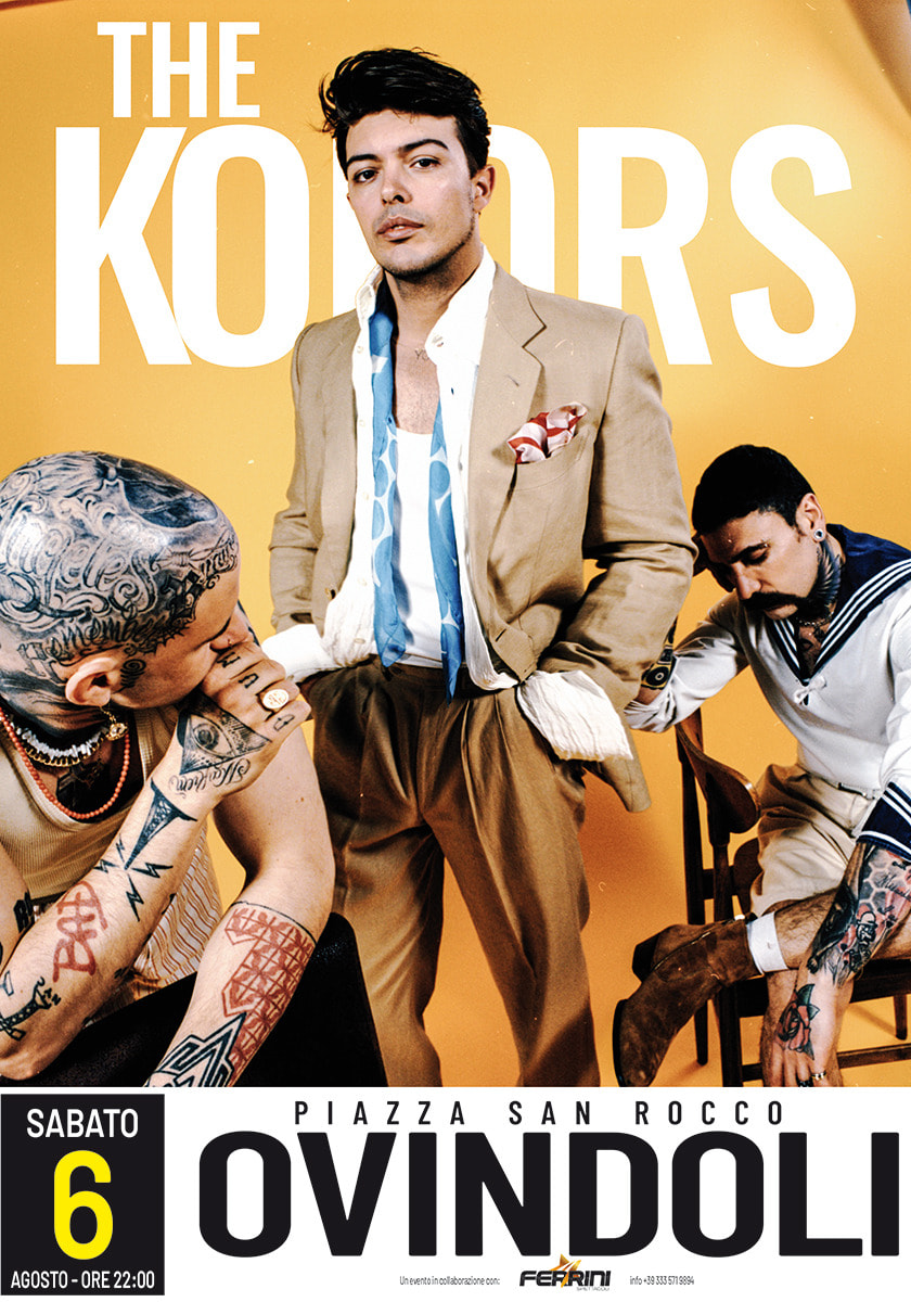 Concerto dei ''The Kolors'' ad Ovindoli