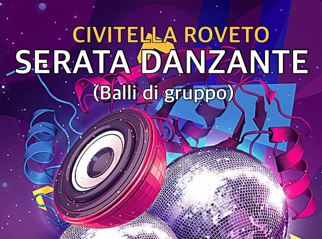 DJ SET CON BALLI DI GRUPPO a Civitella Roveto