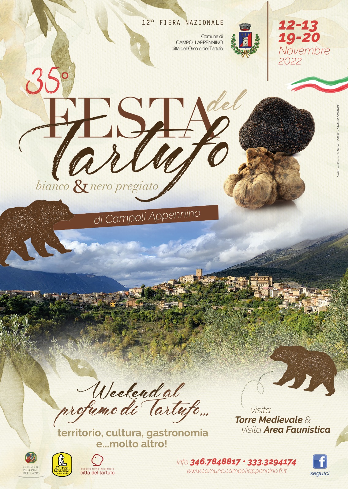 35' Festa del tartufo bianco e nero pregiato di Campoli Appennino